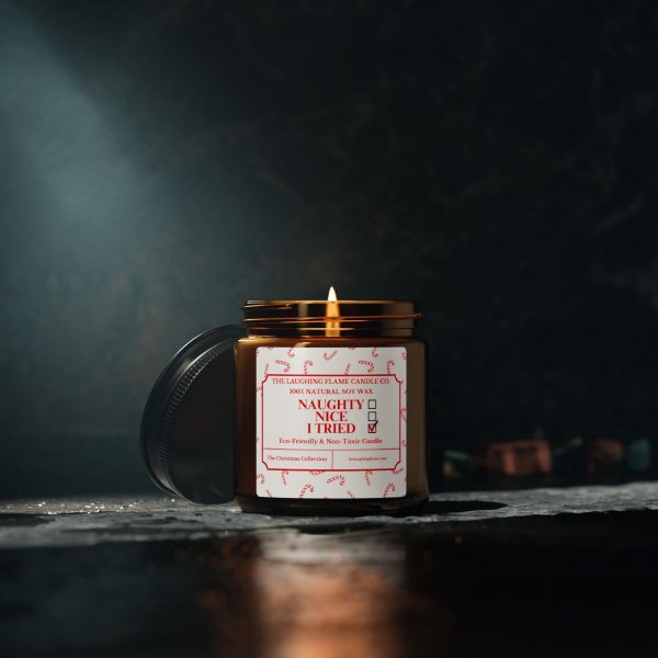 Naughty, Nice, I Tried Scented Soy Candle - Image 3