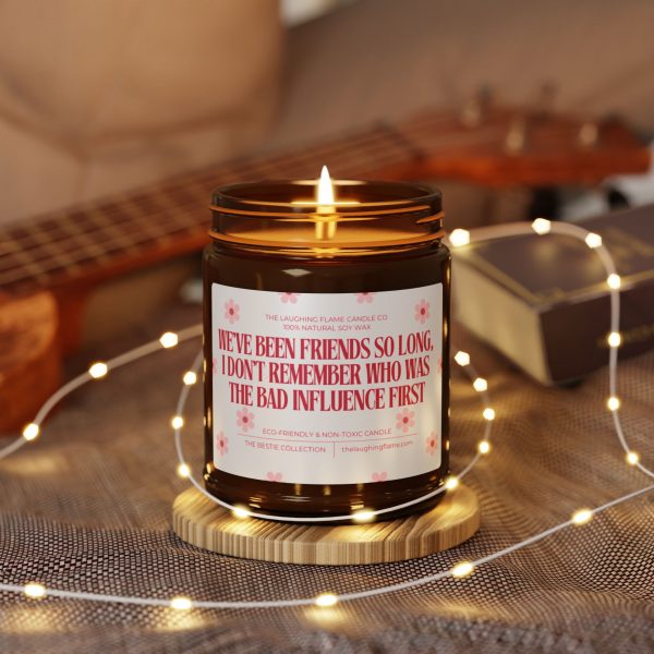 I Don't Remember Who Was The Bad Influence Scented Soy Candle - Image 4