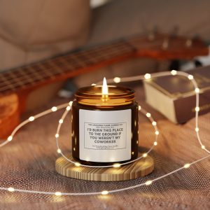 I'd Burn This Place To The Ground Scented Soy Candle
