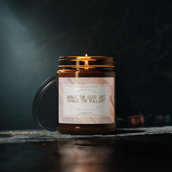 Inhale, Exhale Scented Soy Candle - Image 6