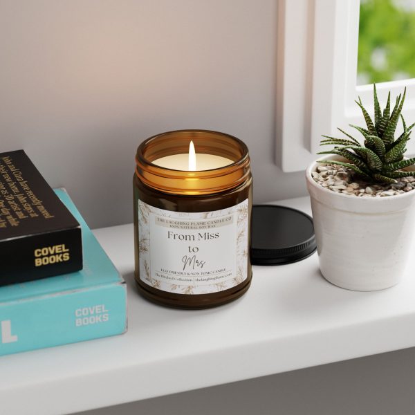 From Miss to Mrs Scented Soy Candle - Image 5