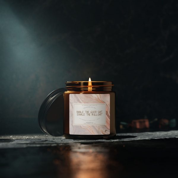 Inhale, Exhale Scented Soy Candle - Image 3