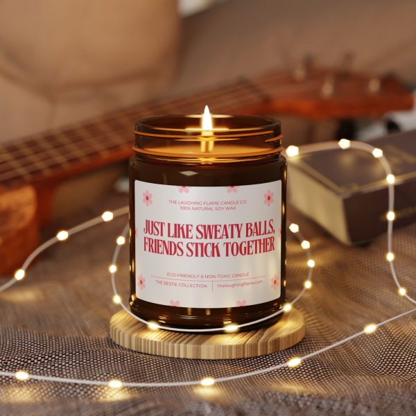 Friends Stick Together Scented Soy Candle - Image 4