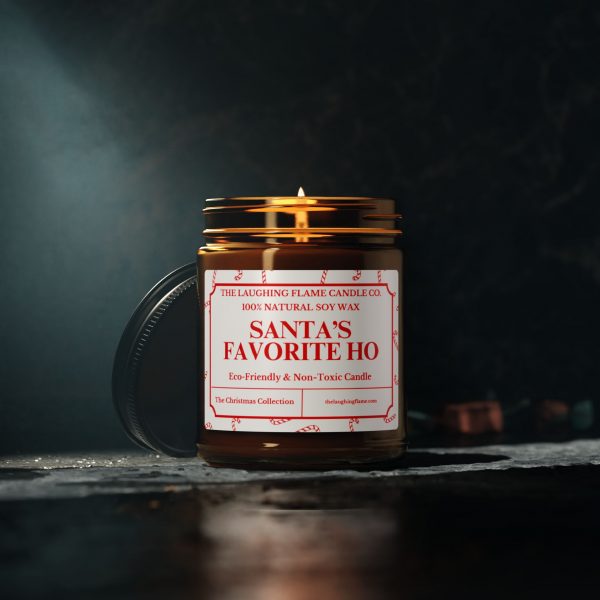 Santa's Favorite Ho Scented Soy Candle - Image 6
