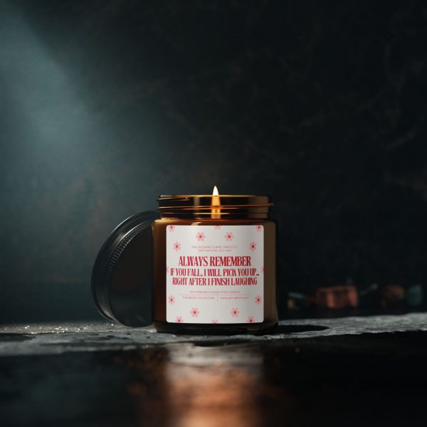If You Fall I Will Pick You Up Scented Soy Candle - Image 3