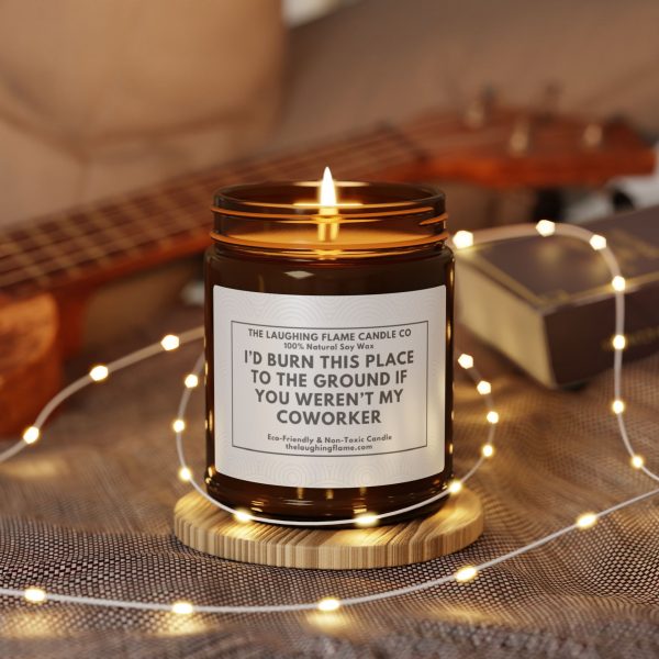 I'd Burn This Place To The Ground Scented Soy Candle - Image 4