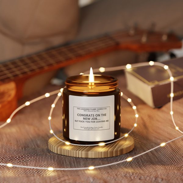 Congrats On The New Job Scented Soy Candle
